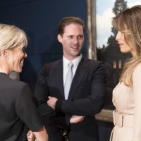 Gauthier Destenay u društvu prvih dama