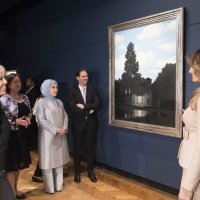 Gauthier Destenay u društvu prvih dama