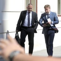 Maksim Poletaev, potpredsjednik Sberbanka, stigao na sastanak u Vladu