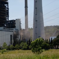 Požar u termoelektrani Plomin
