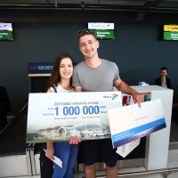 Zračna luka Franjo Tuđman dočekala i nagradila milijuntog putnika