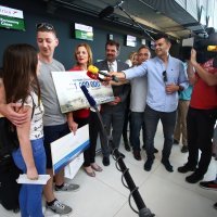 Zračna luka Franjo Tuđman dočekala i nagradila milijuntog putnika