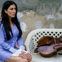 Ana Rucner snimanje spota na otoku Pagu