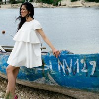 Ana Rucner snimanje spota na otoku Pagu