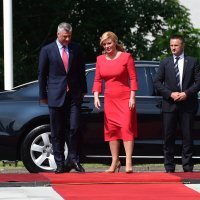Predsjednik Kosova Hashim Thaci u službenom posjetu je Hrvatskoj na poziv predsjednice Kolinde Grabar-Kitarović