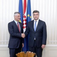 Andrej Plenković i Hashim Thaci