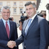Andrej Plenković i Hashim Thaci