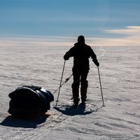 Davor Rostuhar na Sjevernom polu