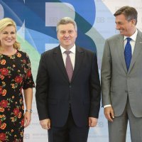 Kolinda Grabar Kitarović, Gjorgdje Ivani i Borut Pahor