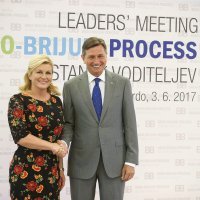 Kolinda Grabar Kitarović, Borut Pahor