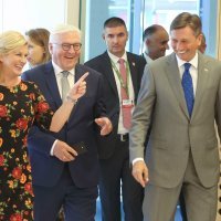 Kolinda Grabar Kitarović, Frank Water Steinmeie, Borut Pahor