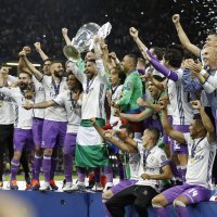 Slavlje igrača Real Madrida u Cardiffu nakon pobjede