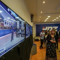Čekanje izbornih rezultata u stožeru HDZ-a