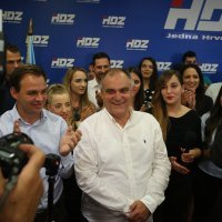 Blaženko Boban slavi pobjedu nad Mirom Buljom