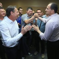 U izbornom stožeru osječko-baranjskog HDZ-a se slavilo