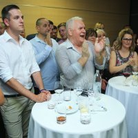 U izbornom stožeru osječko-baranjskog HDZ-a se slavilo