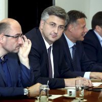 Premijer i predsjednik HDZ-a Andrej Plenković na sjednici Predsjedništva HDZ-a