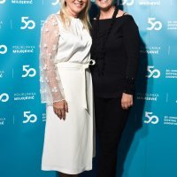 Ljiljana Vinković s prijateljicom