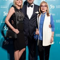 Nikola Milojević u društvu Dine Štern i Ranke Padovan Štern