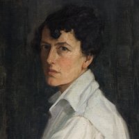 Hrvatske slikarice, autoportret Naste Rojc