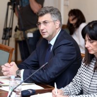 Andrej Plenković i Blaženka Divjak