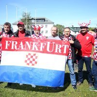 Hrvatski navijači u Reykjaviku uoči kvalifikacijske utakmice s Islandom