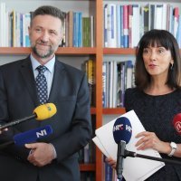 Pavo Barišić i Blaženka Divjak
