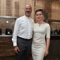 Feđa Aaron Bučić i Jasmina Kos