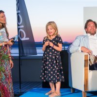 Michael Weatherly sa suprugom Bojanom Janković i kćerkom