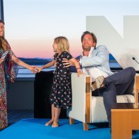 Michael Weatherly sa suprugom Bojanom Janković i kćerkom