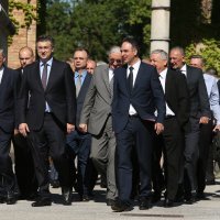 Delegacija HDZ-a na grobu dr. Franje Tuđmana