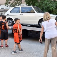 Biserka Petrović i Draženov Golf iz '83.