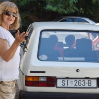 Biserka Petrović i Draženov Golf iz '83.