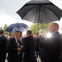 Pljusak je prekinuo prijem na Pantovčaku 3