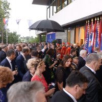 Pljusak je prekinuo prijem na Pantovčaku 5