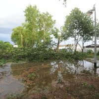 Olujno nevrijeme u Novom Zagrebu