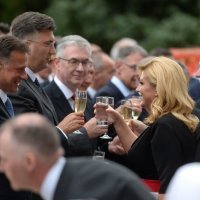 Kolinda Grabar Kitarović, Jakov Kitarović, Gordan Jandroković, Andrej Plenković, Branko Hrvatin