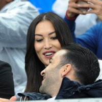 Adil Rami i Sidonie Biemont