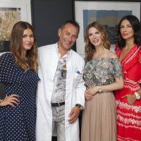 Dr. Milenović s Anitom Dujić, Bojanom Gregorić Vejzović i Iris Androšević Pinjuh