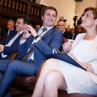 Luka Burilović, Tomislav Ćorić i Martina Dalić