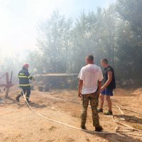 Gašenje požara u zaleđu Drniša