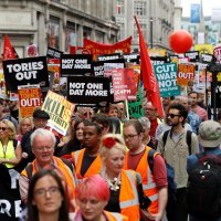 Prosvjed protiv vlade Therese May