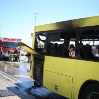 U Splitu izgorio autobus