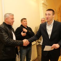 S Rankom Ostojićem na sudskim hodnicima u Osijeku
