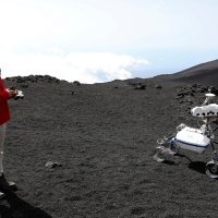 Testiranje novih lunarnih robota na padinama Etne