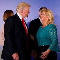 Kolinda Grabar KItarović i Donald Trump
