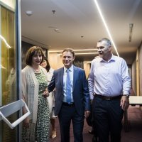 Predsjednik Sabora Goran Jandroković i Nediljko Dujić