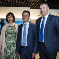 Goran Jandroković i vlasnik hotela Josip Stojanović