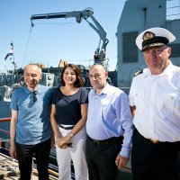 Damir Krstičević, Julieta Valls Noyes, Tomo Medved, Predrag Stipanović zapovjednik HRM-a