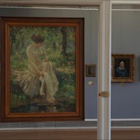 Interijer Muzeja Mimara, drugi kat, zbirka slikarstva